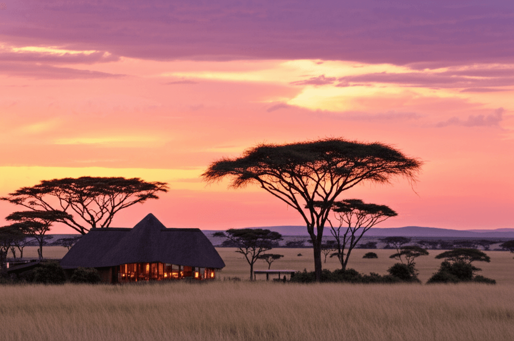 Beautiful Kenyan landscape
